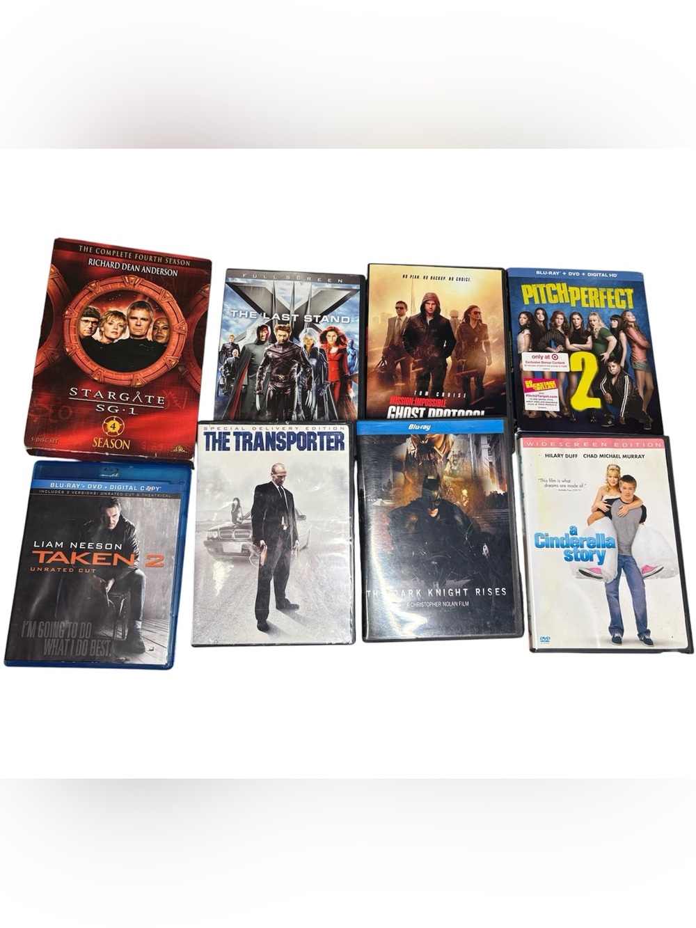 Blu-ray/DVD Movie Bundle